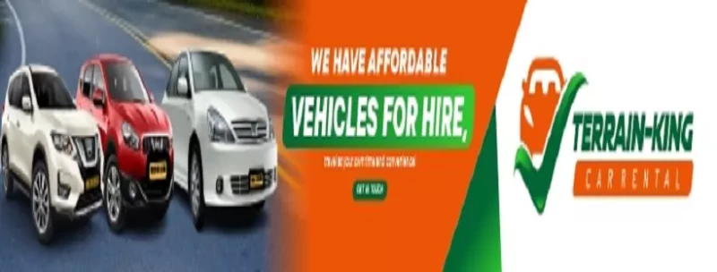 Terrain King Car Rental Banner